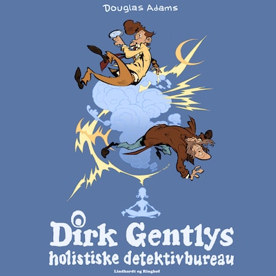 Dirk Gentlys holistiske detektivbureau – omslag til lydbogen af Douglas Adams