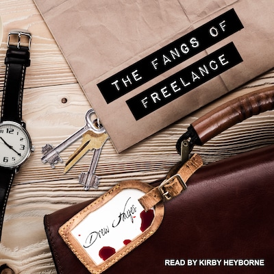 The Fangs of Freelance – omslag til lydbogen af Drew Hayes