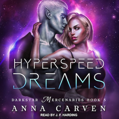 Hyperspeed Dreams – omslag til lydbogen af Anna Carven