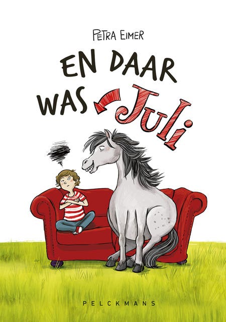 En daar was Juli – omslag van het luisterboek van Petra Eimer