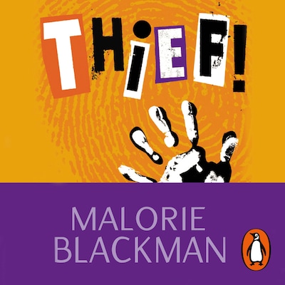 Thief! – omslag til lydbogen af Malorie Blackman