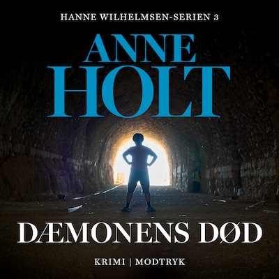 Dæmonens død – omslag til lydbogen af Anne Holt
