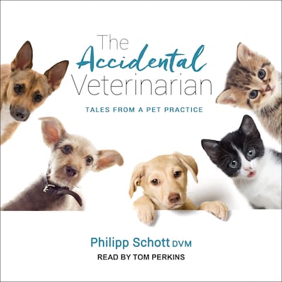 The Accidental Veterinarian – omslag til lydbogen af Philipp Schott