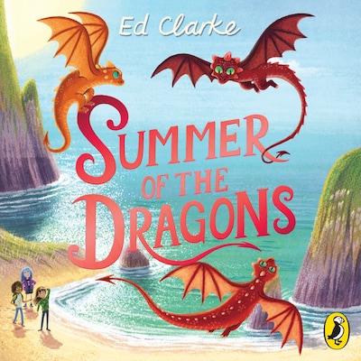 Summer of the Dragons – omslag til lydbogen af Ed Clarke