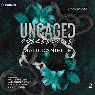 Uncaged Obsessions – omslag til lydbogen af Madi Danielle