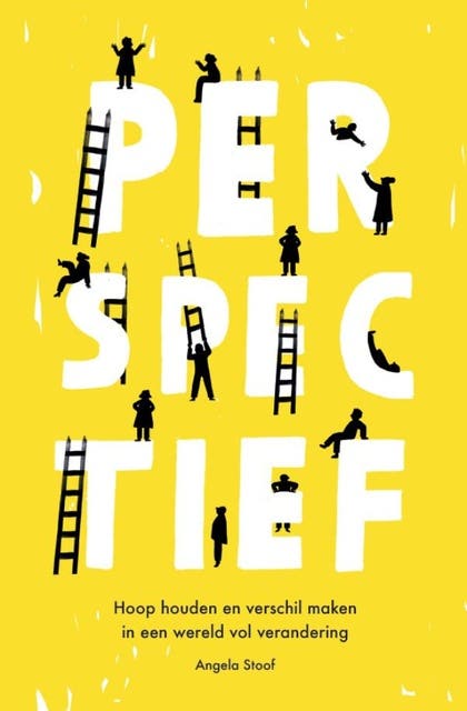 Perspectief: Hoop houden en verschil maken in een wereld vol verandering – omslag van het luisterboek van Angela Stoof