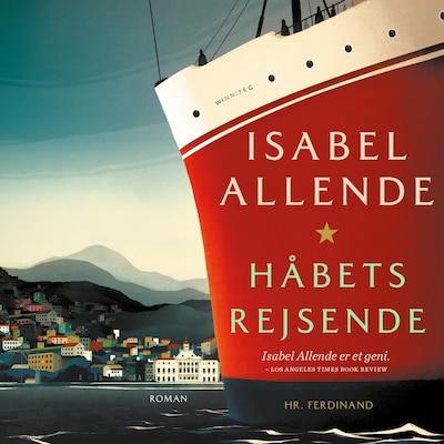 Håbets rejsende – omslag til lydbogen af Isabel Allende