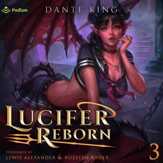 Lucifer Reborn 3: Lucifer Reborn, Book 3 – omslag till ljudboken av Dante King
