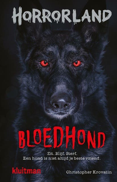Bloedhond – omslag van het luisterboek van Christopher Krovatin