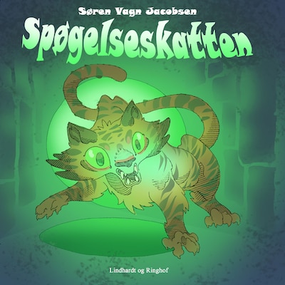 Spøgelseskatten – omslag til lydbogen af Søren Vagn Jacobsen
