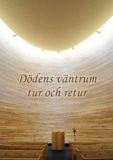 Dödens väntrum tur och retur – omslag till ljudboken av Gert Höglund