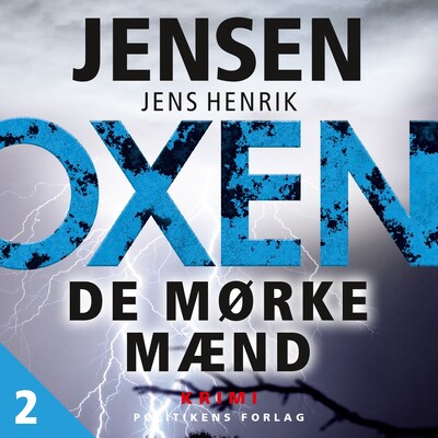 OXEN – De mørke mænd – omslag til lydbogen af Jens Henrik Jensen