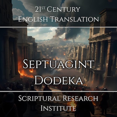 Septuagint - Dodeka – omslag til lydbogen af Scriptural Research Institute