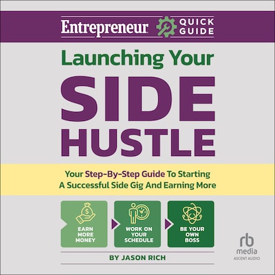 Launching Your Side Hustle – omslag til lydbogen af Jason R. Rich