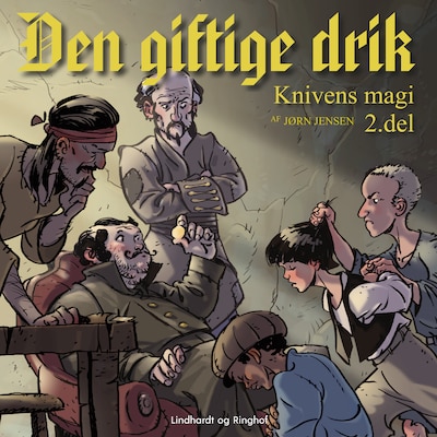 Den giftige drik – omslag til lydbogen af Jørn Jensen