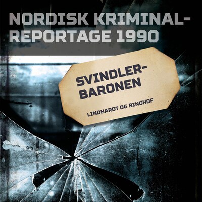 Svindlerbaronen – omslag til lydbogen af diverse