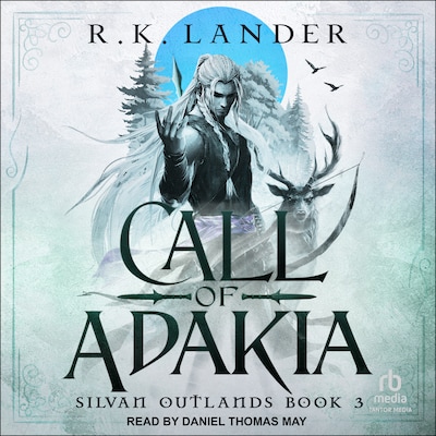 Call of Adakia – omslag til lydbogen af R.K. Lander