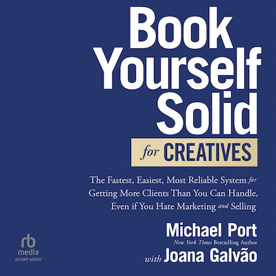 Book Yourself Solid for Creatives – omslag til lydbogen af Michael Port