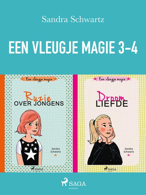 Een vleugje magie 3-4 – omslag van het luisterboek van Sandra Schwartz