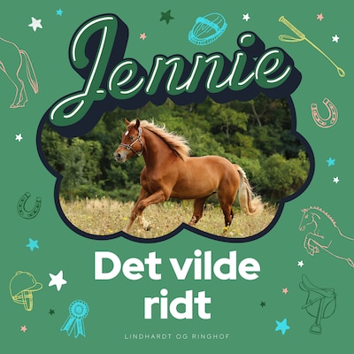 Det vilde ridt – omslag til lydbogen af Patricia Leitch