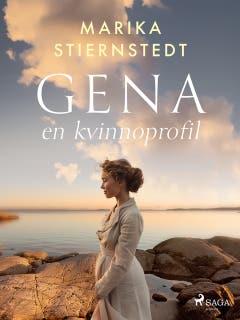 Gena : en kvinnoprofil – omslag till ljudboken av Marika Stiernstedt