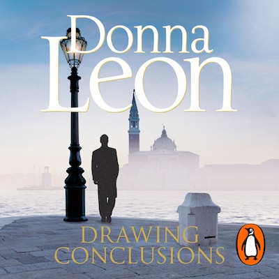Drawing Conclusions – omslag til lydbogen af Donna Leon