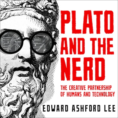 Plato and the Nerd – omslag til lydbogen af Edward Ashford Lee