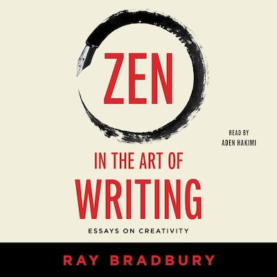 Zen in the Art of Writing – omslag til lydbogen af Ray Bradbury