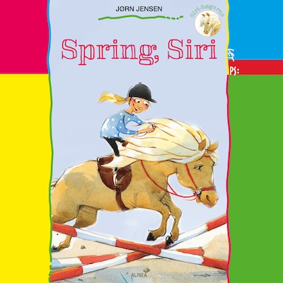Spring, Siri – omslag til lydbogen af Jørn Jensen