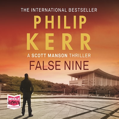 False Nine – omslag til lydbogen af Philip Kerr