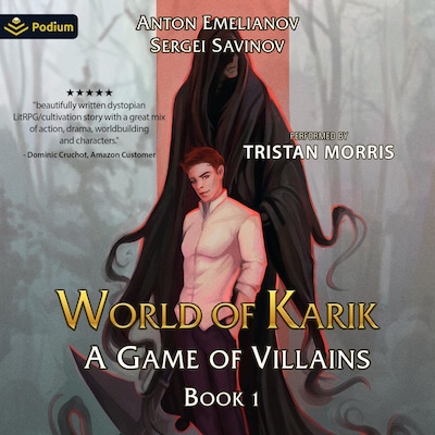 A Game of Villains – omslag til lydbogen af Anton Emelianov, Sergei Savinov