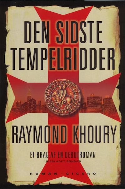 Den sidste tempelridder – omslag til lydbogen af Raymond Khoury