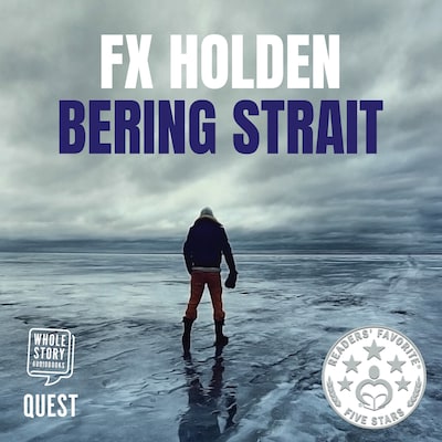 Bering Strait – omslag til lydbogen af F X Holden