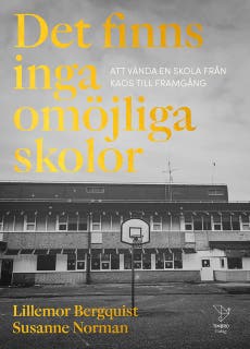 Det finns inga omöjliga skolor : Att vända en skola från kaos till framgång – omslag till ljudboken av LILLEMOR BERGQUIST,SUSANNE NORMAN