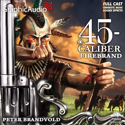 Firebrand [Dramatized Adaptation] – omslag til lydbogen af Peter Brandvold