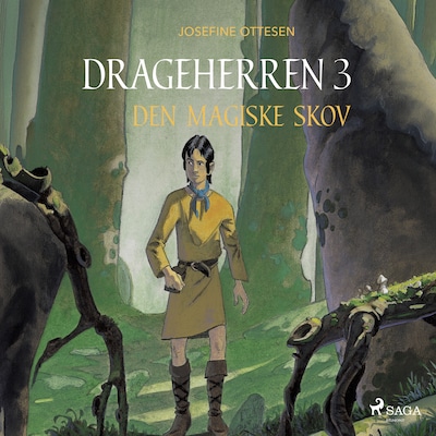 Drageherren 3. Den Magiske Skov – omslag til lydbogen af Josefine Ottesen