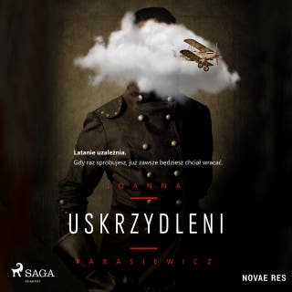 Uskrzydleni – okładka audiobooka, autor Joanna Parasiewicz
