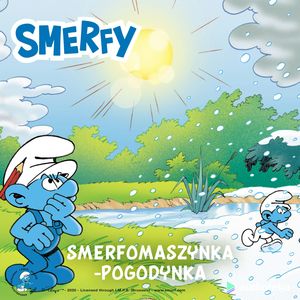 Smerfomaszynka-pogodynka – okładka audiobooka, autor Peyo