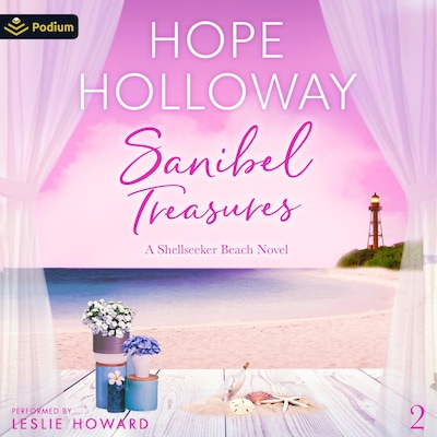 Sanibel Treasures – omslag til lydbogen af Hope Holloway