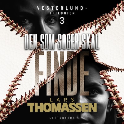 Den som søger skal finde – omslag til lydbogen af Lars Thomassen