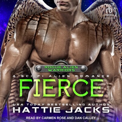 Fierce – omslag til lydbogen af Hattie Jacks