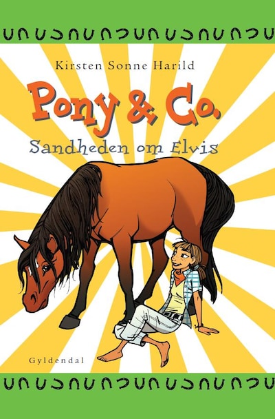 Pony & Co. 8 - Sandheden om Elvis – omslag til lydbogen af Kirsten Sonne Harild