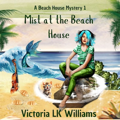 Mist at the Beach House – omslag til lydbogen af Victoria LK Williams