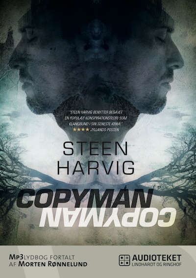 Copyman – omslag til lydbogen af Steen Harvig