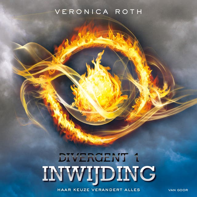 Divergent 1 - Inwijding – omslag van het luisterboek van Veronica Roth