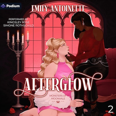 Afterglow – omslag til lydbogen af Emily Antoinette
