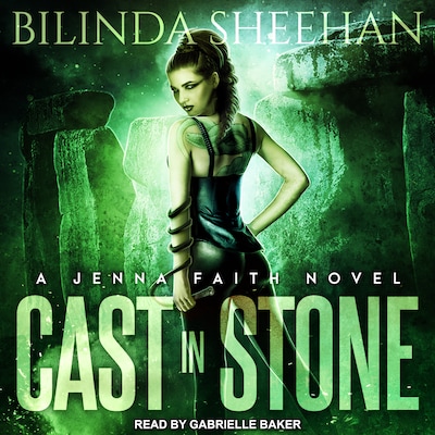 Cast in Stone – omslag til lydbogen af Bilinda Sheehan
