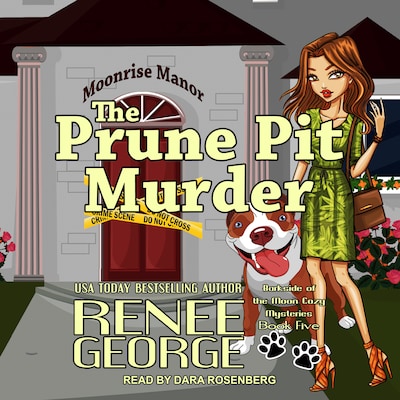 The Prune Pit Murder – omslag til lydbogen af Renee George