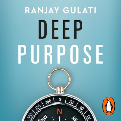 Deep Purpose – omslag til lydbogen af Ranjay Gulati