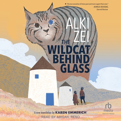 The Wildcat Behind Glass – omslag til lydbogen af Alki Zei